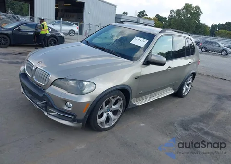 2008 BMW X5 4.8I from USA, damaged, VIN 5UXFE83548L167567